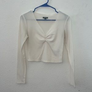off white, cream long sleeve